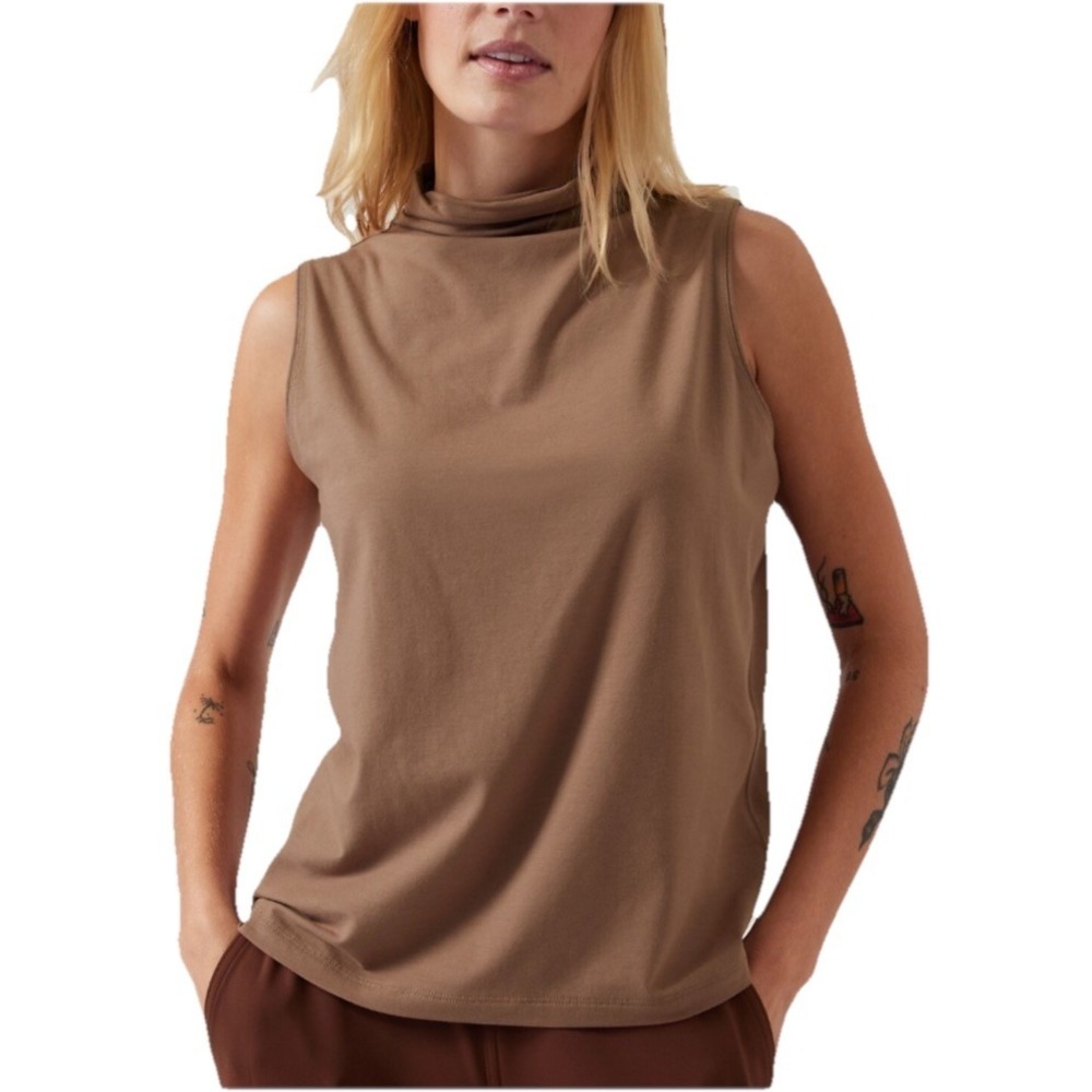 Athleta Outbound Tank Brown Women's Size Medium‎ EUC